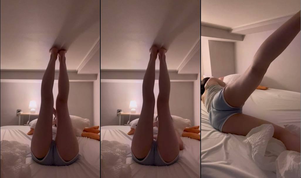 KA23012832 두디-220815 두치 오늘은 다리 스트레칭 영상 이에요